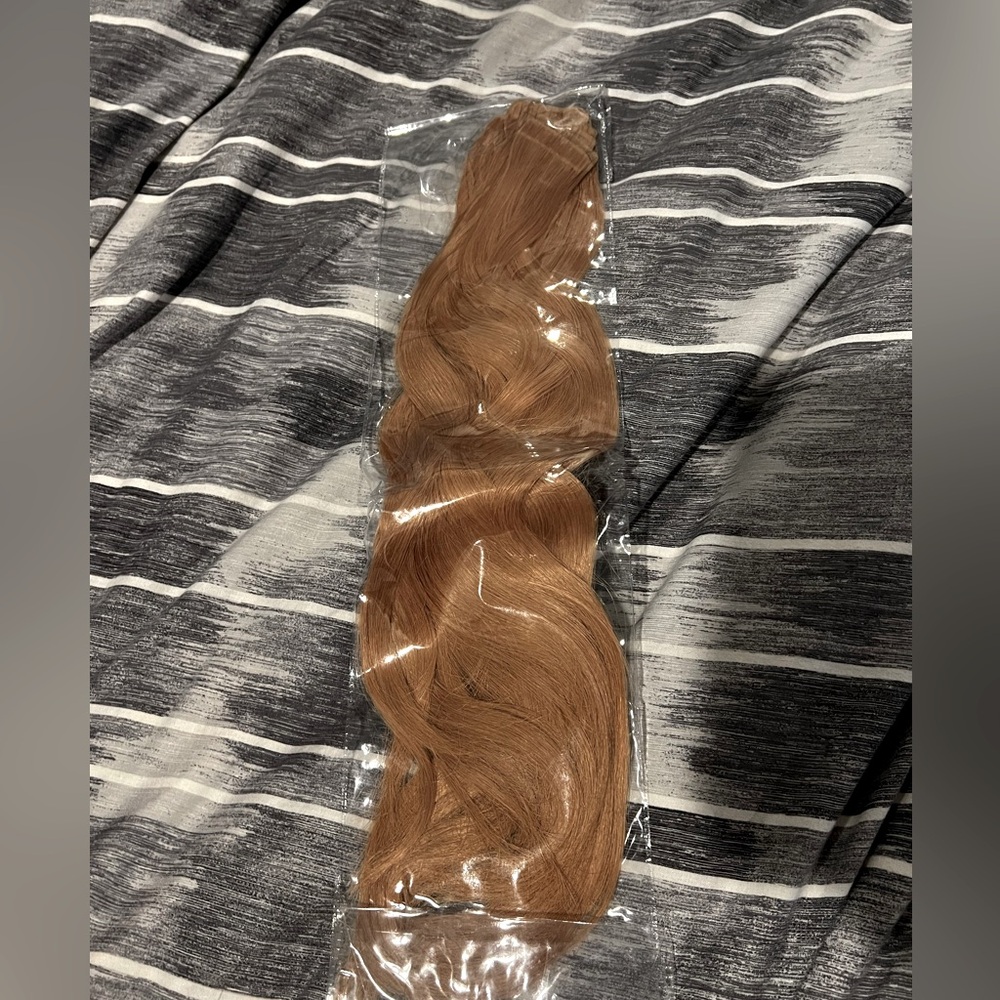 Blonde 16” Tape in real hair extensions